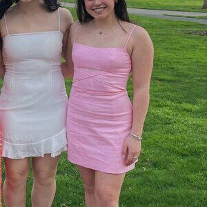 NBD Pink Mini Dress Size XS